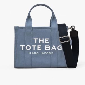 MARC JACOB’S THE‎ CANVAS
SMALL TOTE BAG BLUE SHADOW 1SZ NWT